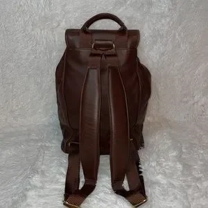 Coach | Bags | Coach Vintage Xl Unisex Brown Backpack  display picture 2
